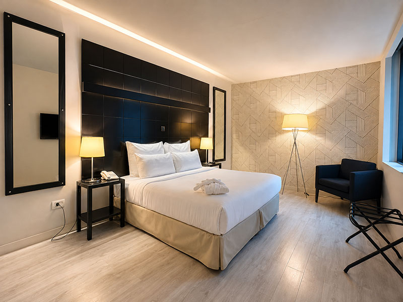Habitación Executive con cama king size en LM Libertador Hotel Buenos Aires